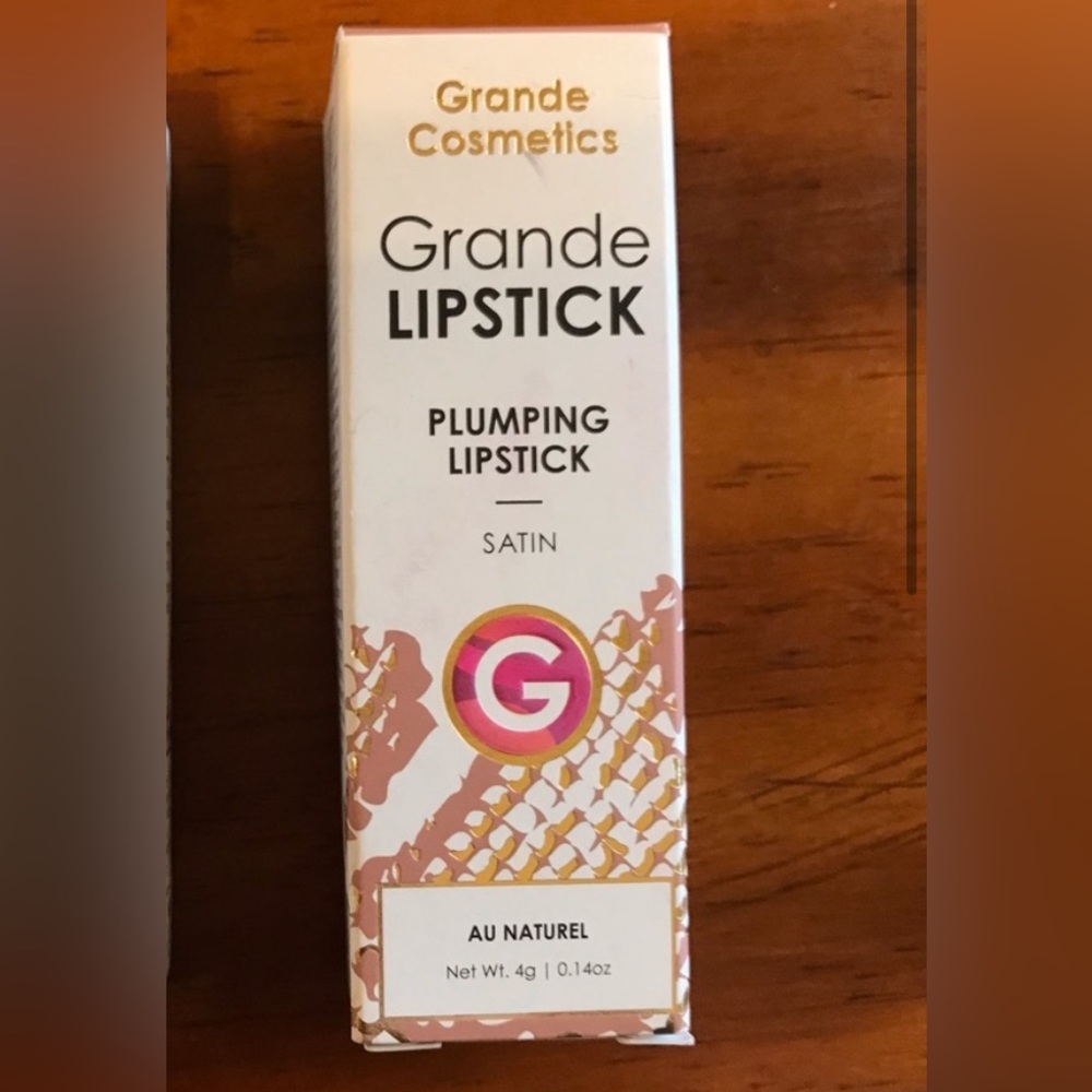 Grande Cosmetics Au Naturel Plumping Lipstick